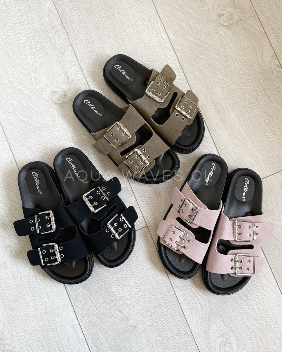 SANDALIA FLORIPA NEGRO