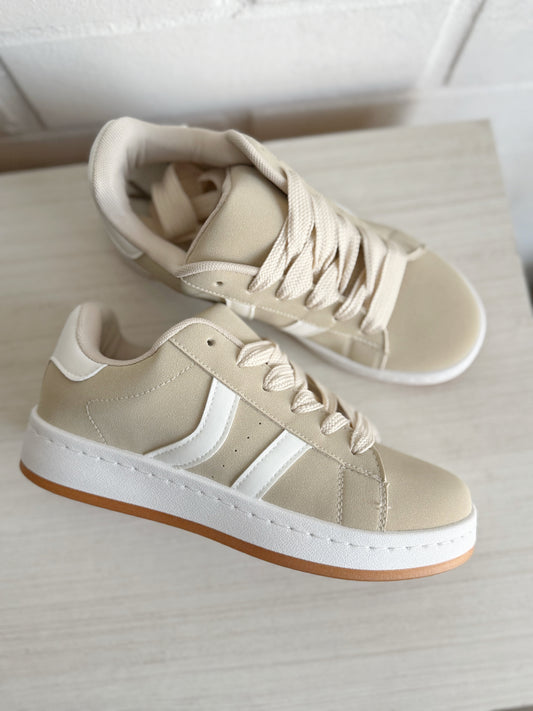 ZAPATILLA EST CAMPUS BEIGE