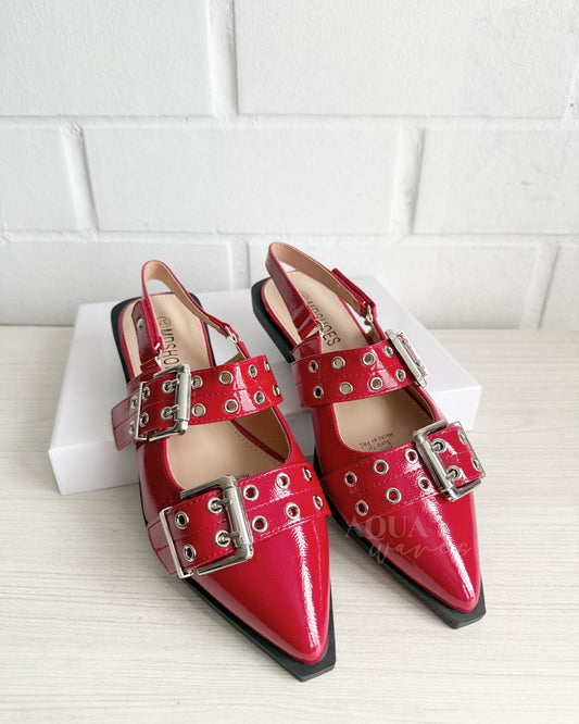 PUNTILLA EST MARY JANE ROJA