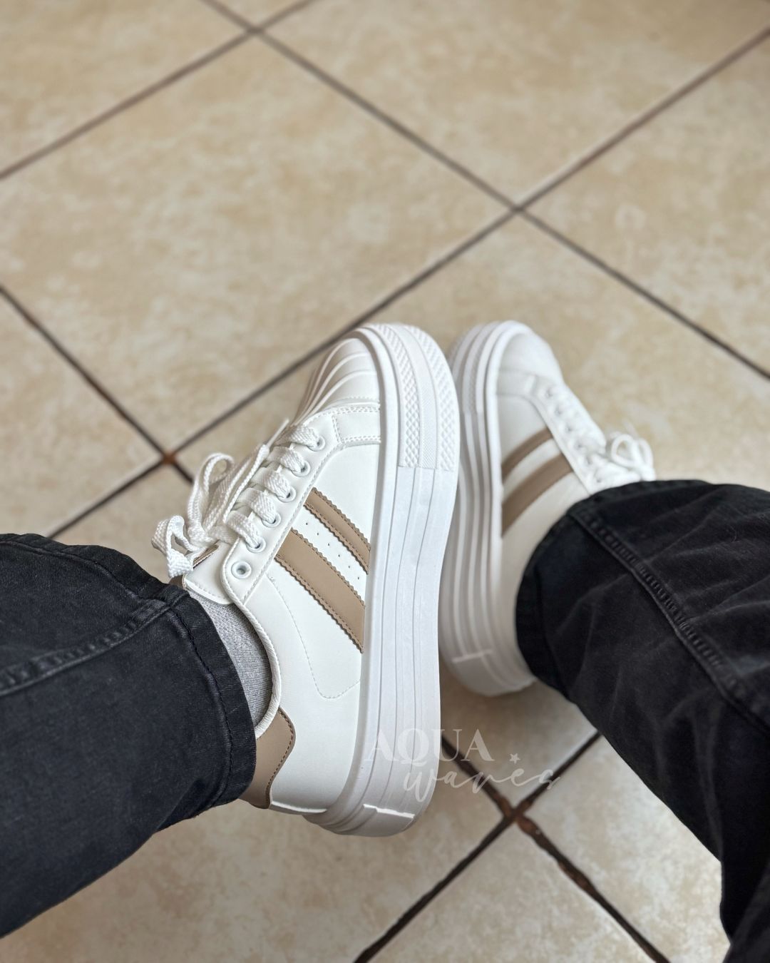 ZAPATILLA EST. SUPER STAR PLATAFORMA