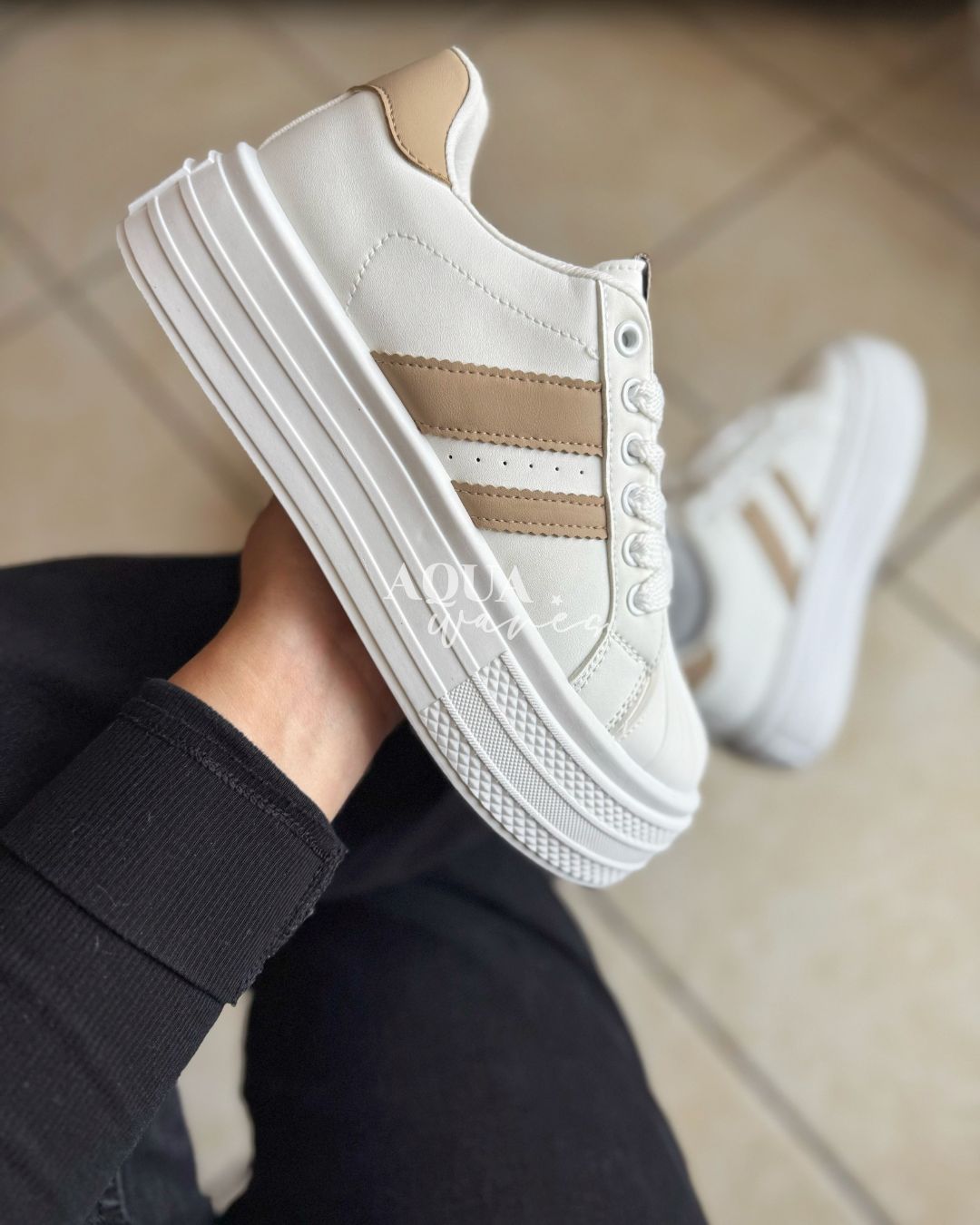 ZAPATILLA EST. SUPER STAR PLATAFORMA