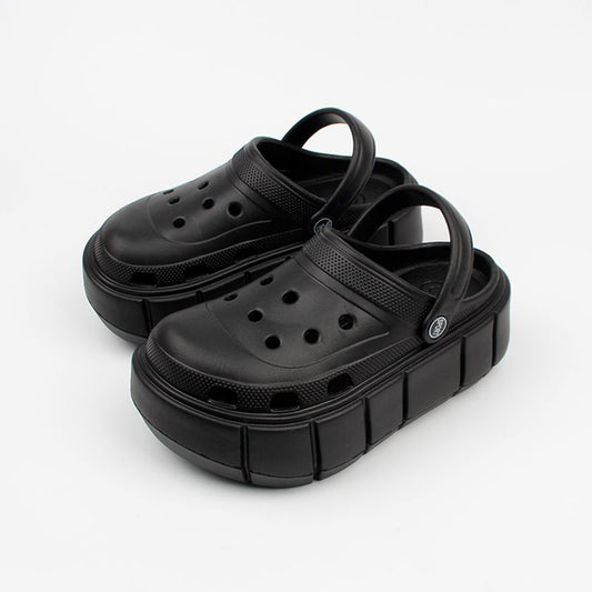 EST CROCS PLATAFORMA NEGRO