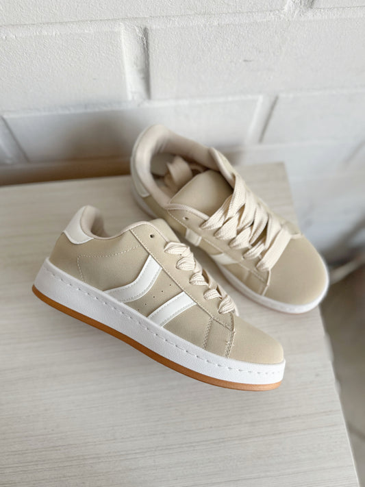 ZAPATILLA EST CAMPUS BEIGE