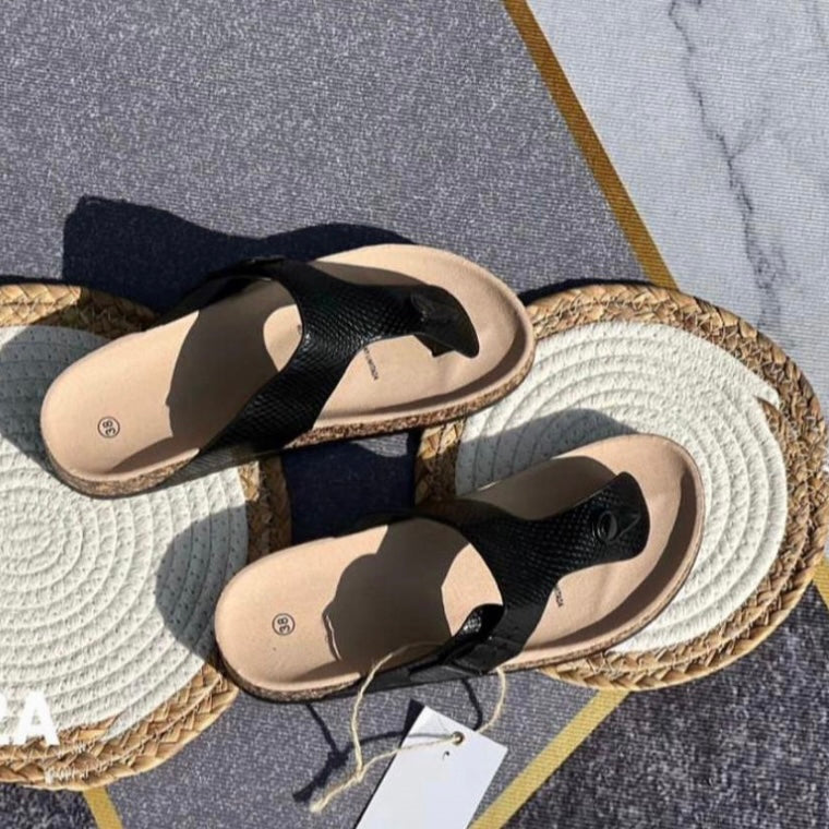 SANDALIA BUZIO NEGRO